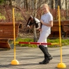 Przeszkoda do skakania Skippi - lekka -przenośnia - bezpieczna - Hobby Horse