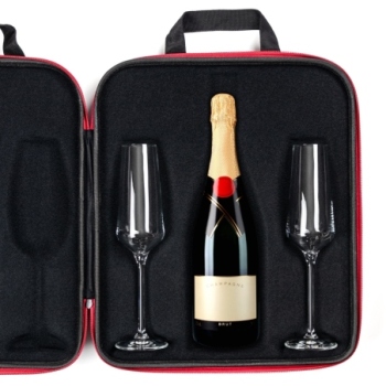 Kieliszki prosecco szampan w etui diVinto Avant