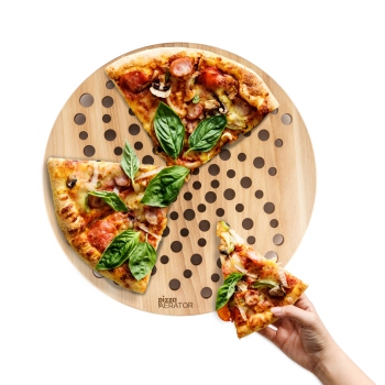 Pizza Aerator Deska na Pizzę Drewniania Okrągła