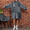 Bluzair Koco Bluza Oversize z Kapturem Polska 4w1
