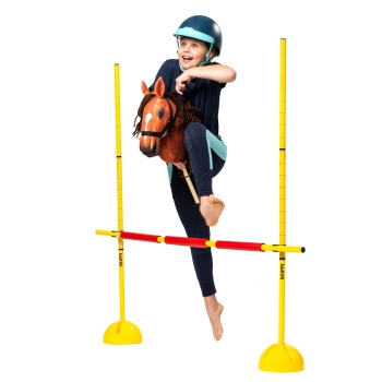 Przeszkoda do skakania Skippi - lekka -przenośnia - bezpieczna - Hobby Horse