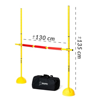 Przeszkoda do skakania Skippi - lekka -przenośnia - bezpieczna - Hobby Horse