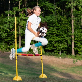 Przeszkoda do skakania Skippi - lekka -przenośnia - bezpieczna - Hobby Horse