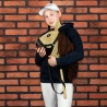 Hobby Horse Skippi Karmel A3 - kantar i wodze w zestawie - beżowy