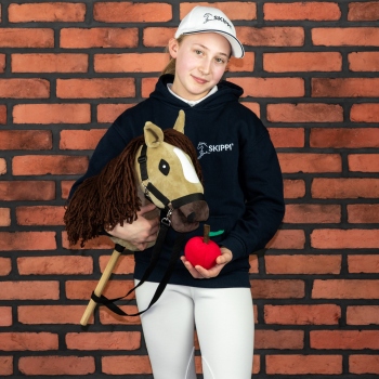 Hobby Horse Skippi Karmel A3 - kantar i wodze w zestawie - beżowy