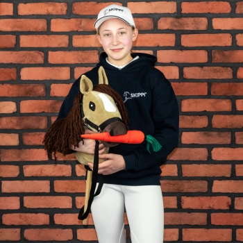 Hobby Horse Skippi Karmel A3 - kantar i wodze w zestawie - beżowy