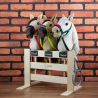 Hobby Horse Skippi Karmel A3 - kantar i wodze w zestawie - beżowy