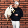 Hobby Horse Skippi Almond A3 - kantar i wodze w zestawie - jasno migdałowy