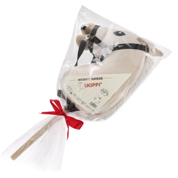 Hobby Horse Skippi Almond A3 - kantar i wodze w zestawie - jasno migdałowy